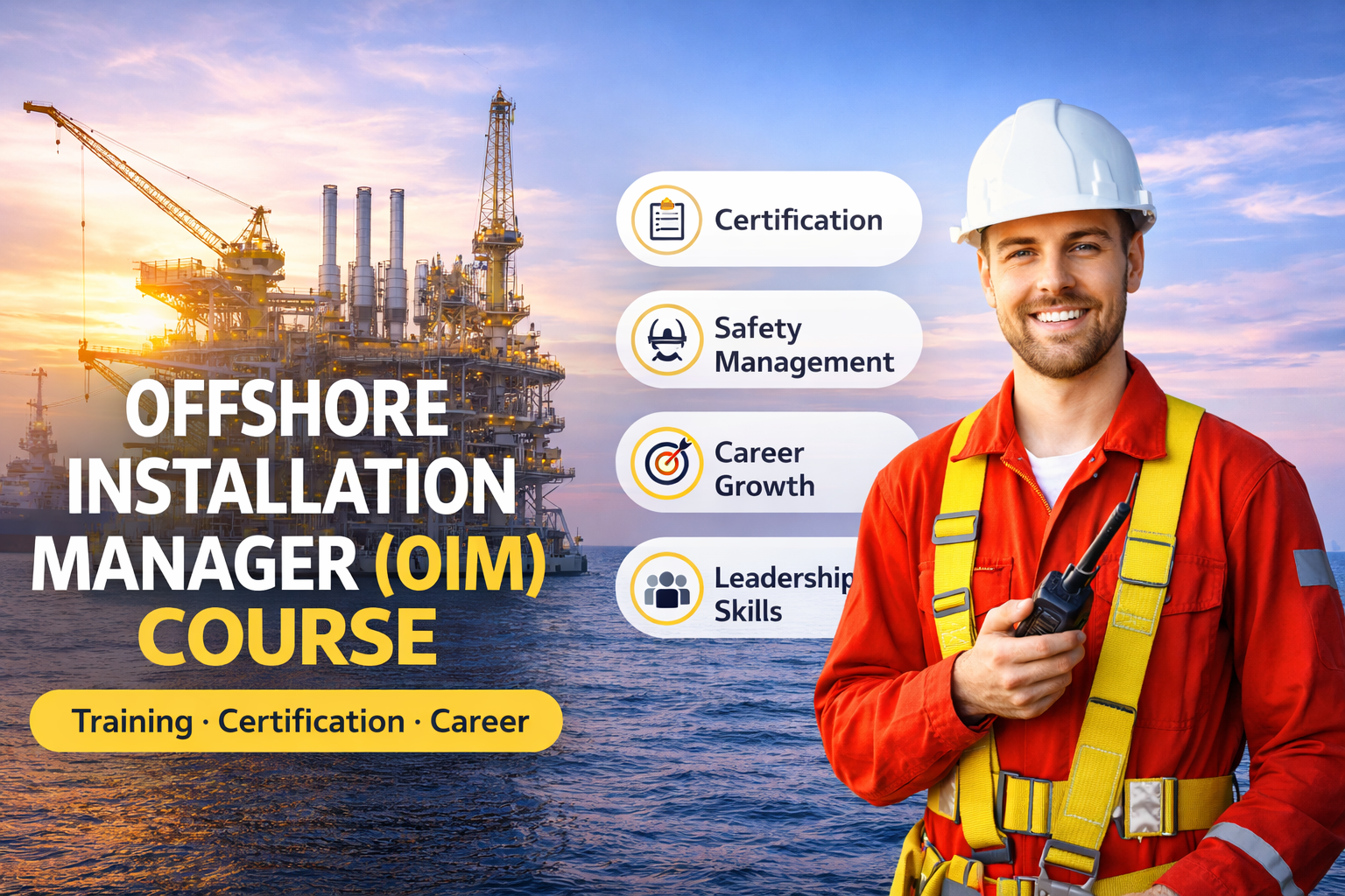 Offshore Installation Manager (OIM) Course – Training, Certification, Career & Responsibilities