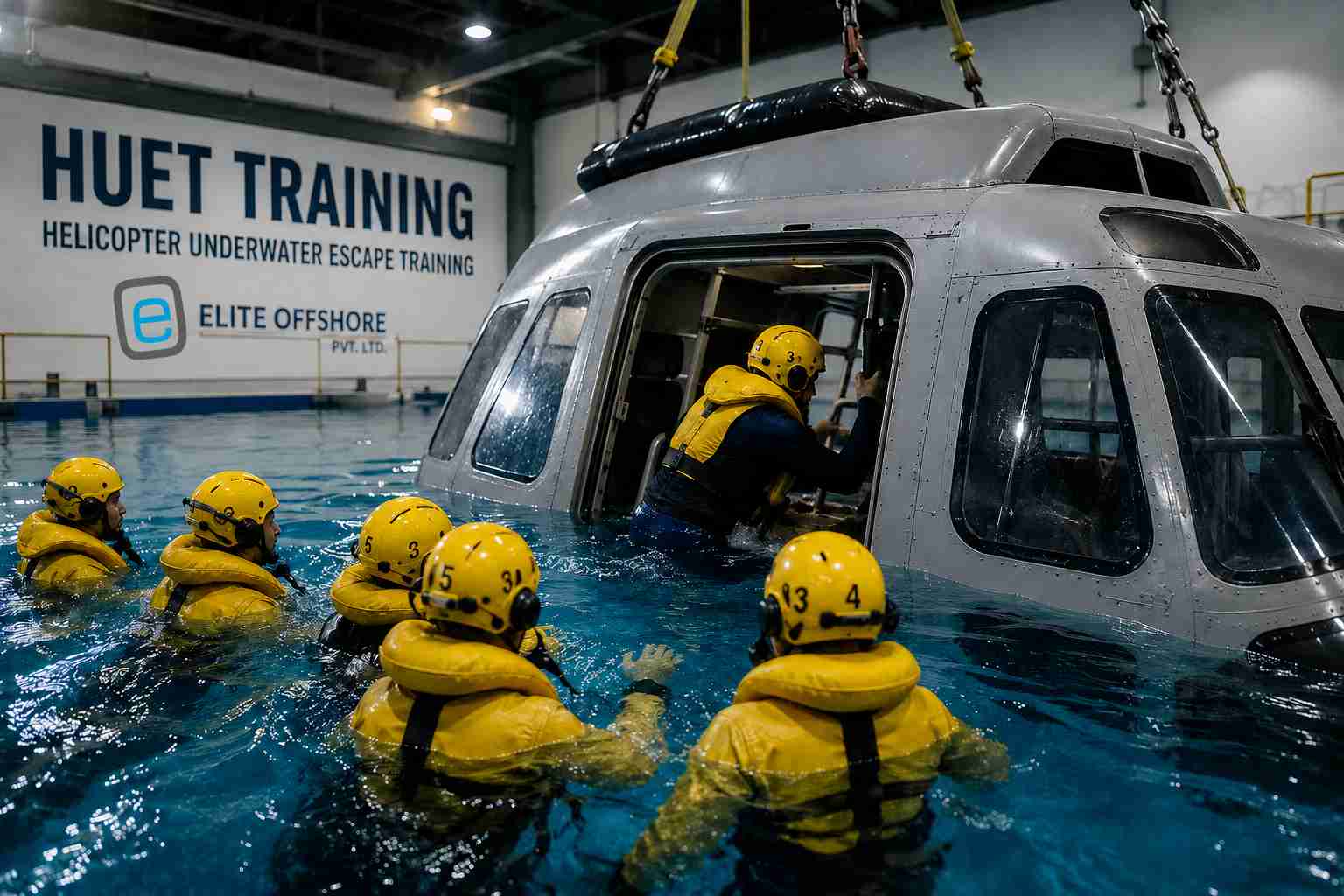 Helicopter Underwater Escape Training (HUET): Why Every Offshore Professional Needs It?