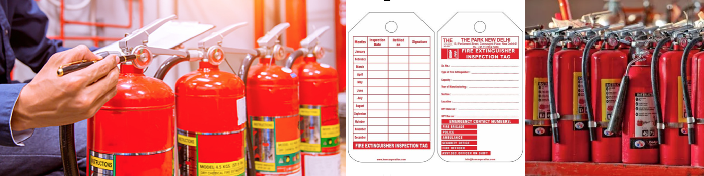 Fire Extinguisher Checklist: Key components