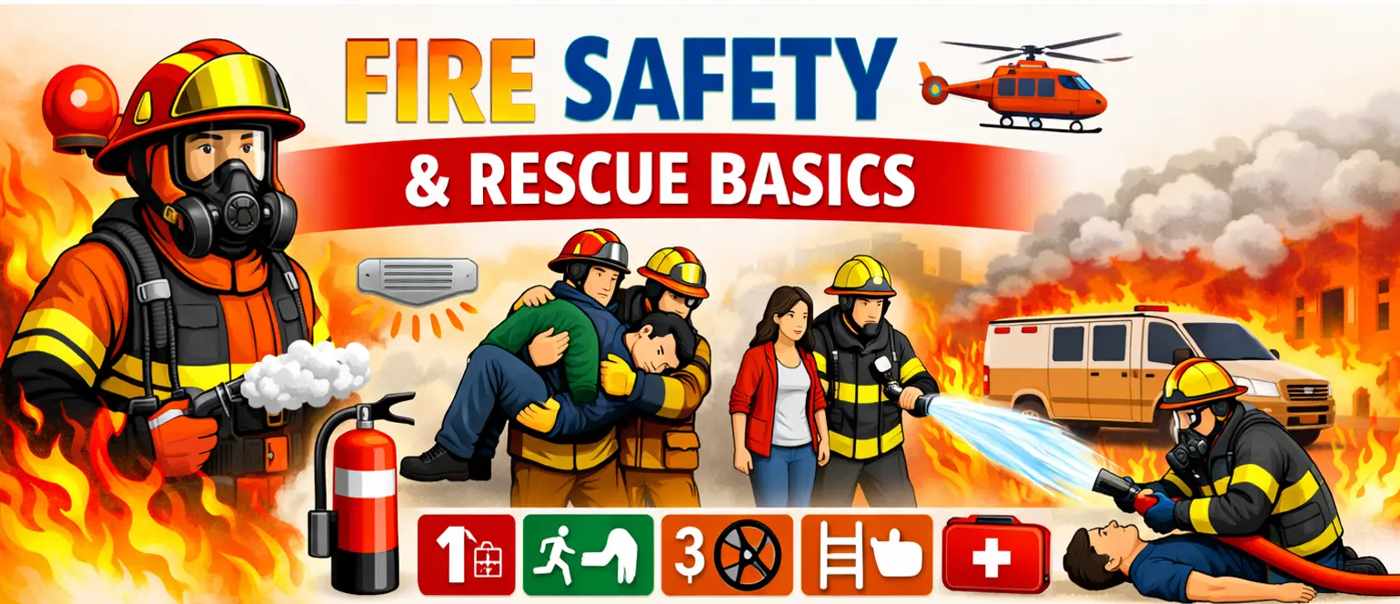 Basic Fire Fighting & Rescue Training for Offshore & Industrial Workers