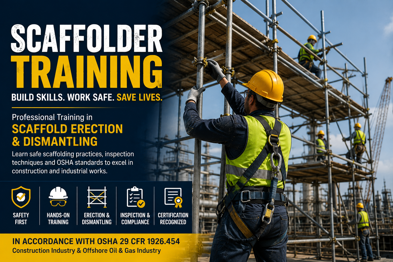 Why Scaffolder Training Is Essential for Safe Construction and Industrial Work