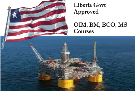Liberia Flag Approved Offshore Installation Manager (OIM) Training by Elite Offshore