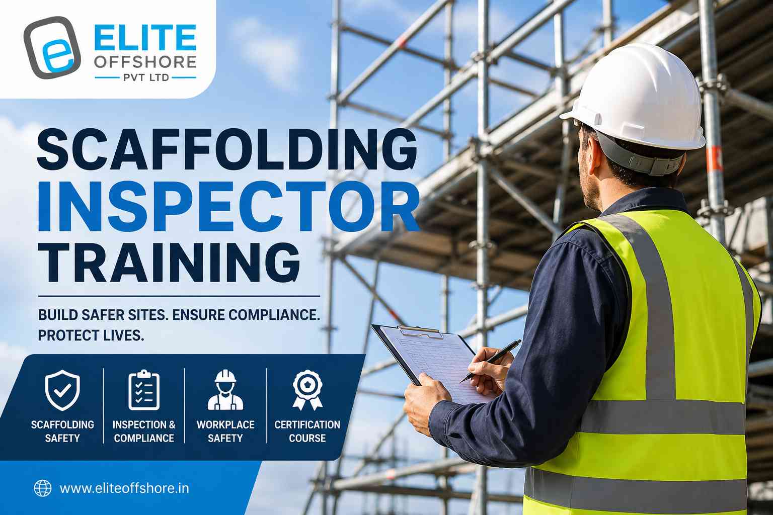 Scaffolding Inspector Course: Professional Training for Safer Worksites and Regulatory Compliance.