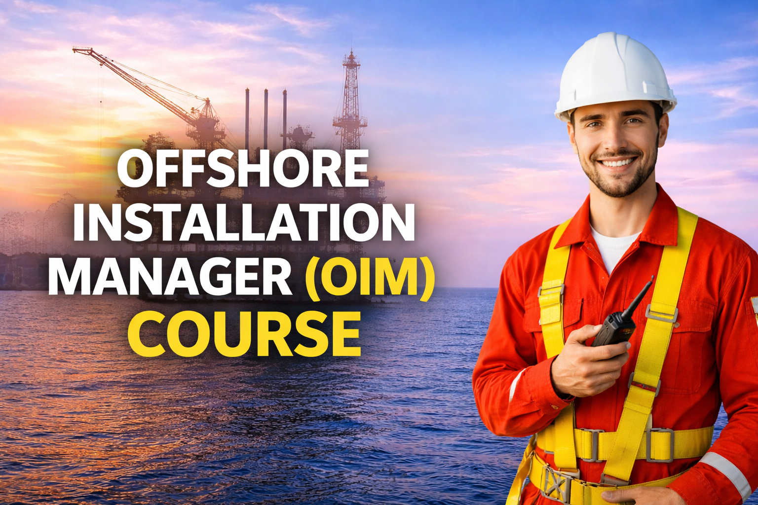 Offshore Installation Manager (OIM) Course – Training, Certification, Career & Responsibilities
